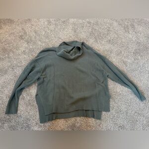 Aerie Sage Green Turtle Neck Sweater